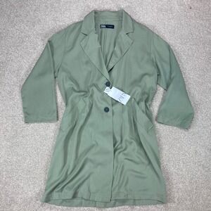 Zara Women's Green Coat
